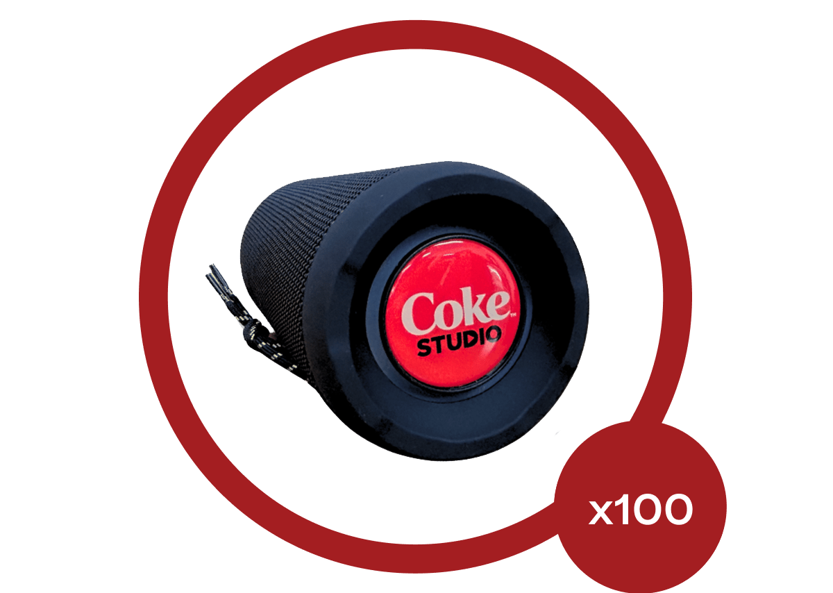 Coke Studio™  speakers